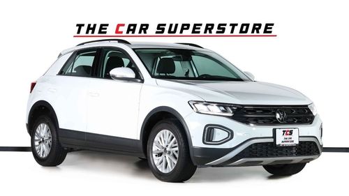 Volkswagen T ROC Life 1.4L 2023-VOLKSWAGEN T-ROC-WARRANTY AND SERVICE CONTRACT TILL 12/2025 WITH AL NABOODA-FSH WITH
