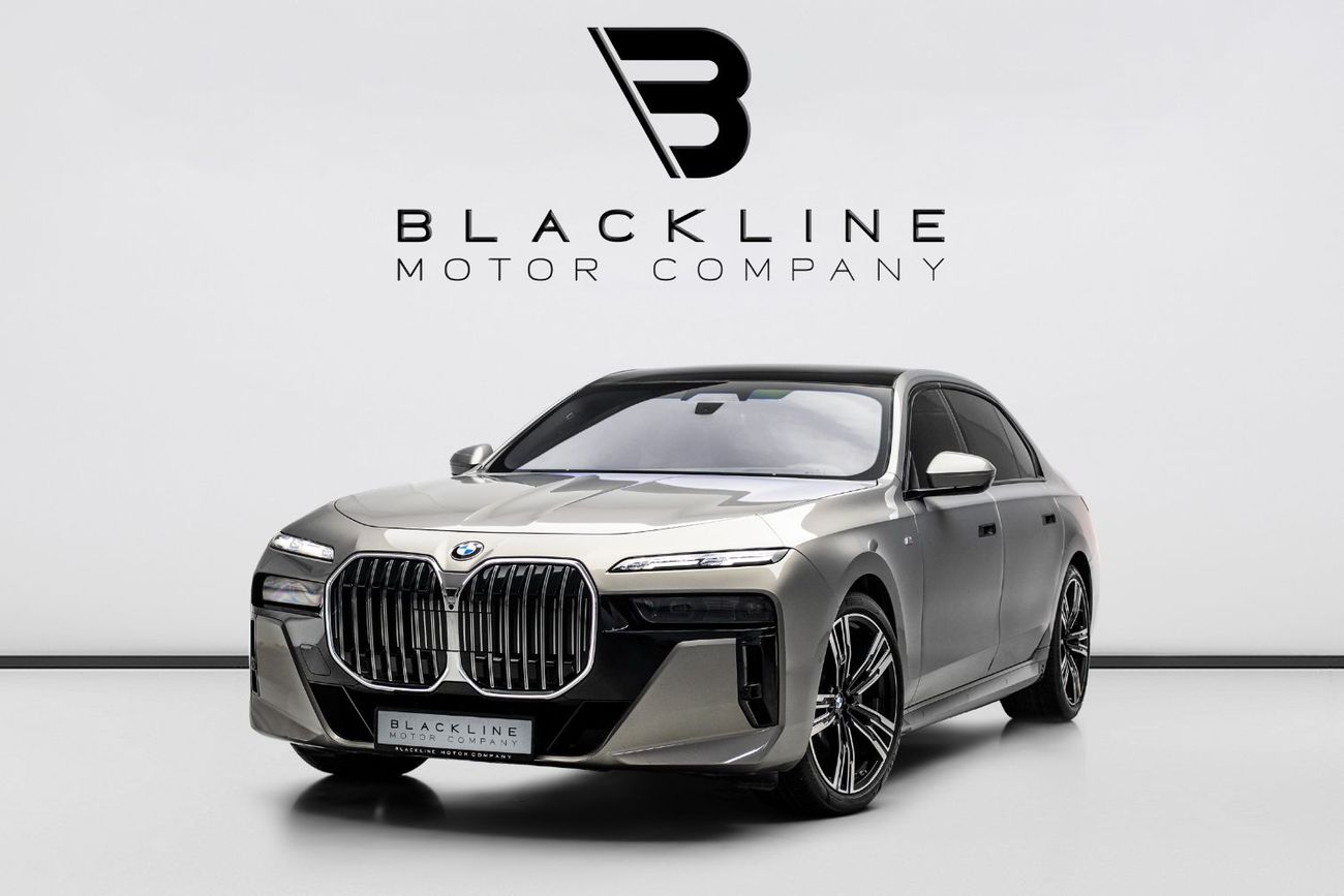 بي أم دبليو 740i 2023 BMW 740i, February 2028 BMW Warranty + Service Contract, Low KMs, GCC