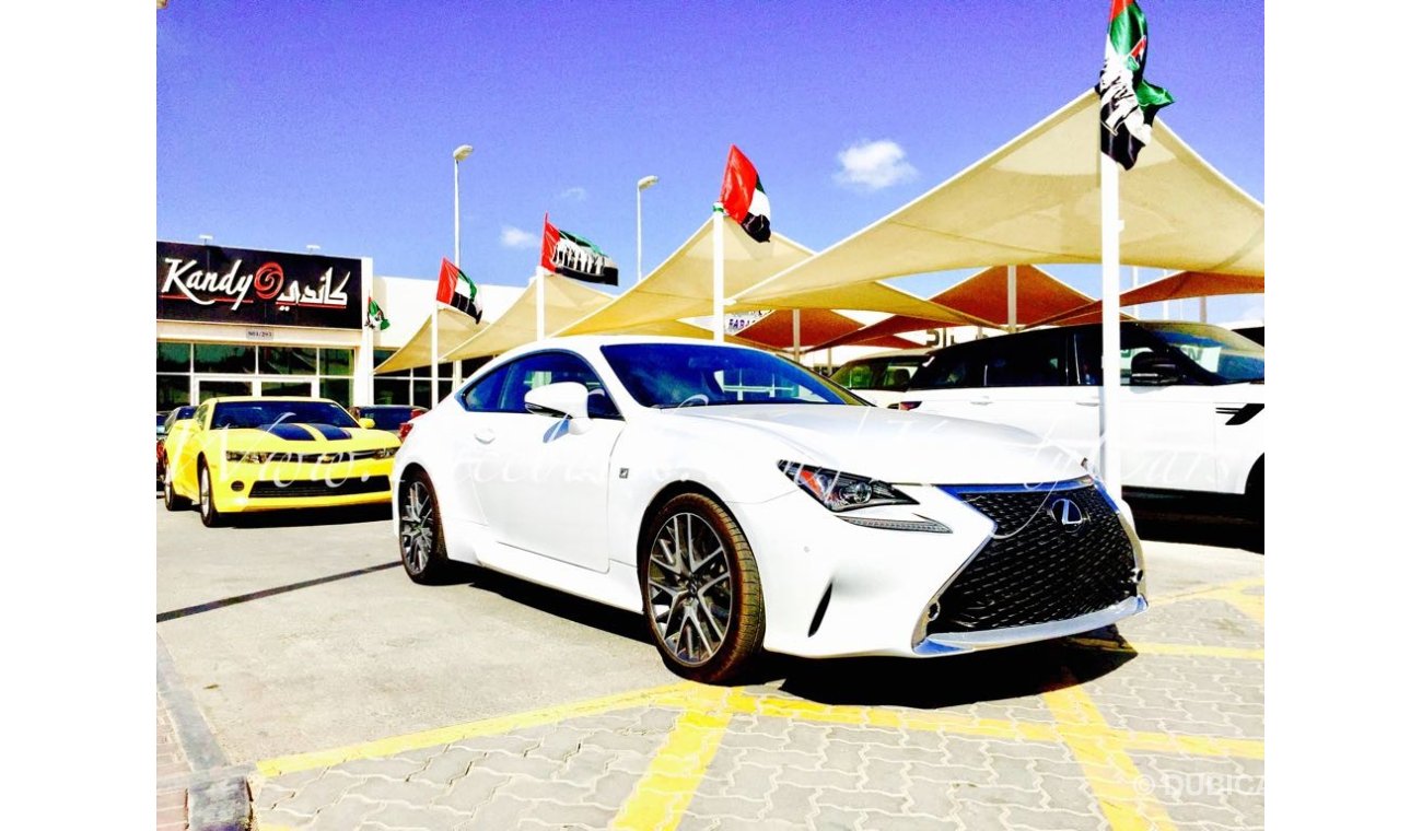 Lexus RC350 F / GOOD OFFER / 0 DOWN PAYMENT / MONTHLY 2267