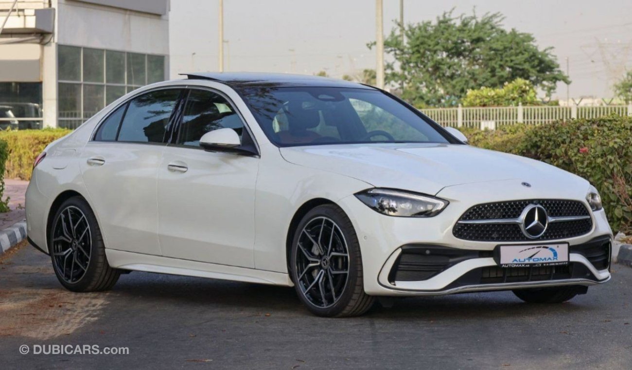 مرسيدس بنز C200 "Baby S Class" , 2023 GCC , 0Km , With 2 Years Unlimited Mileage Warranty @EMC