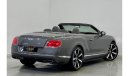 Bentley Continental GTC 2014 Bentley Continental GTC W12 Mulliner, Full Service History, GCC