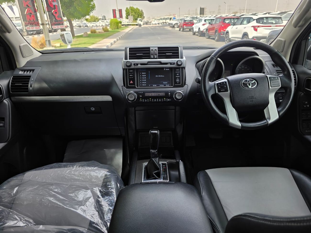 Toyota Prado 2022 shape ,diesel 3.0 liter right hand drive auto transmission