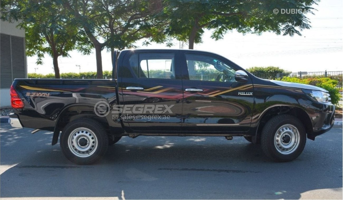 تويوتا هيلوكس DC 2.7L 4x4 6AT FOR EXPORT