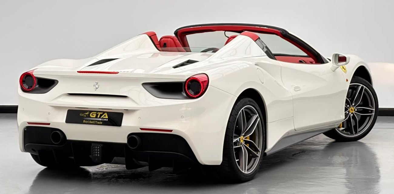 فيراري 488 سبايدر 2017 Ferrari 488 Spider, Full Service History, Excellent Condition, GCC