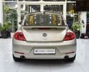 Volkswagen Beetle EXCELLENT DEAL for our Volkswagen Beetle Turbo ( 2016 Model ) in Beige Color GCC Specs