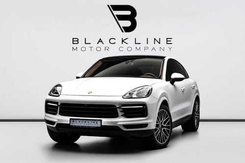 Porsche Cayenne S Coupe BUY NOW, PAY 2027 | THE BLACKLINE STANDARD | Warranty, Full Service History, GCC