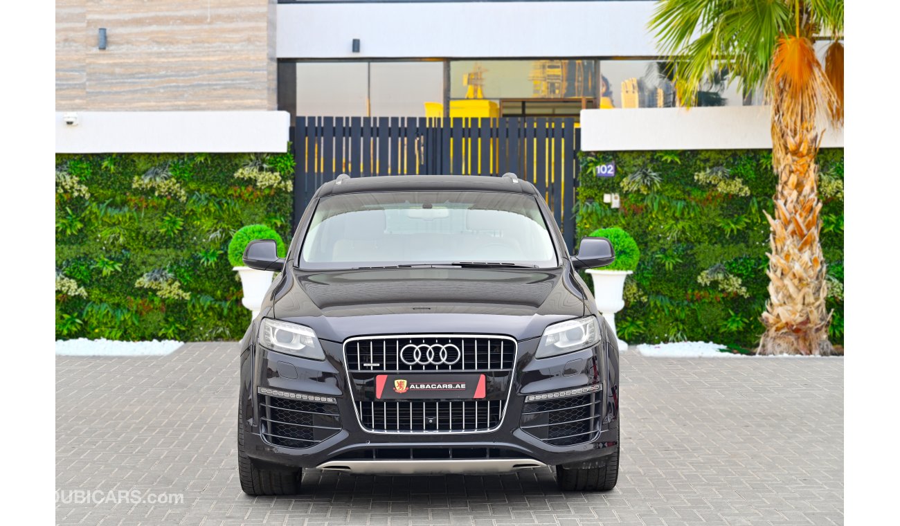 أودي Q7 TFSI quattro S-Line | 1,565 P.M  | 0% Downpayment | Amazing Condition!