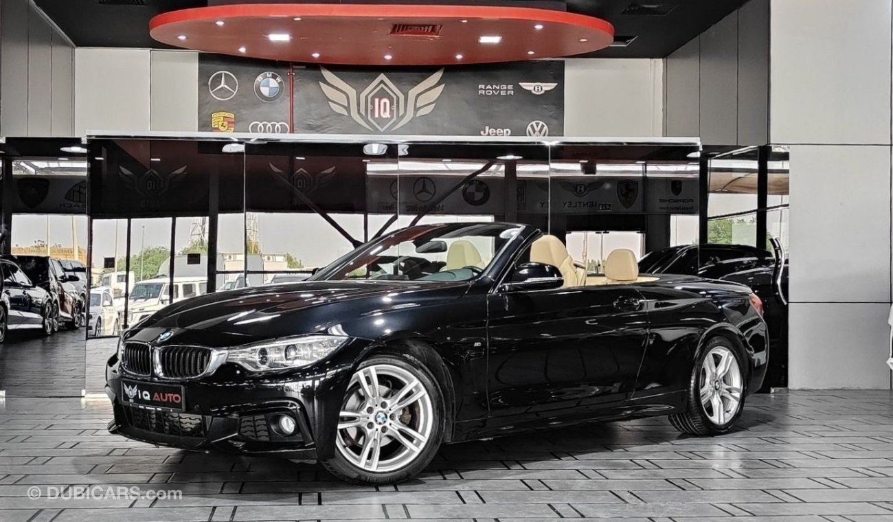 BMW 420i M Sport AED 2,300 P.M | 2015 BMW  420I M-SPORT HARD TOP CONVERTIBLE | GCC