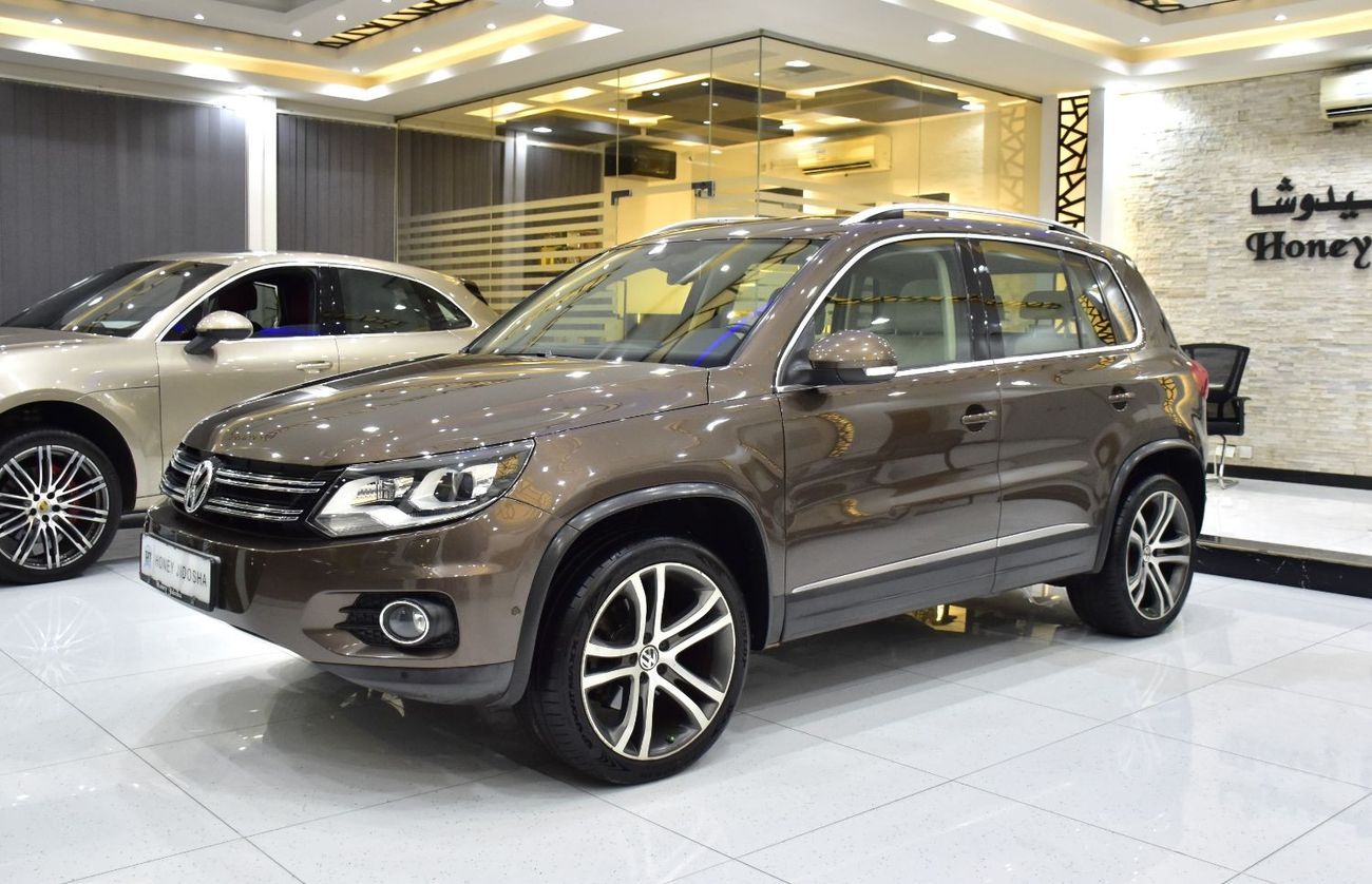 فولكس واجن تيجوان EXCELLENT DEAL for our Volkswagen Tiguan 2.0 TSi 4Motion ( 2014 Model ) in Brown Color GCC Specs