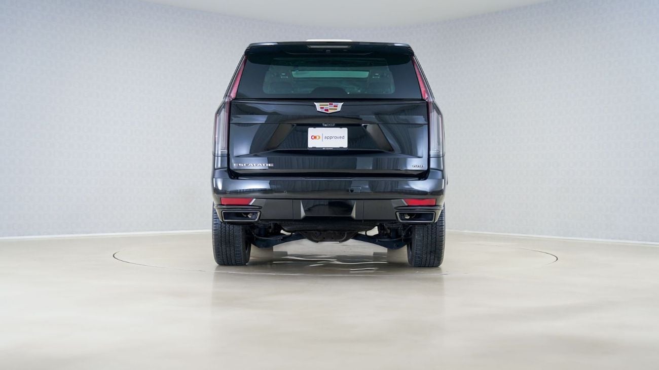 Cadillac Escalade Sport Platinum 6.2L AWD | AED 15,089 PM | Warranty March 2026 - Service March 2027 | GCC