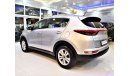 كيا سبورتيج AMAZING KIA Sportage 2017 Model!! in Silver Color! GCC Specs