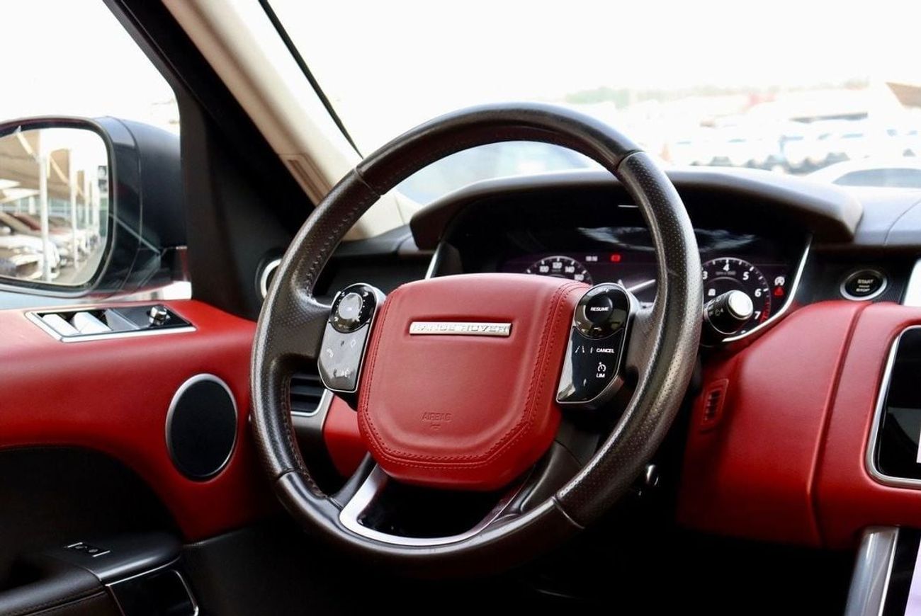 لاند روفر رينج روفر سبورت HSE 3.0L (340 HP) Range Rover Sport / HSE V6 / Full Service History Available / GCC / Free Accident
