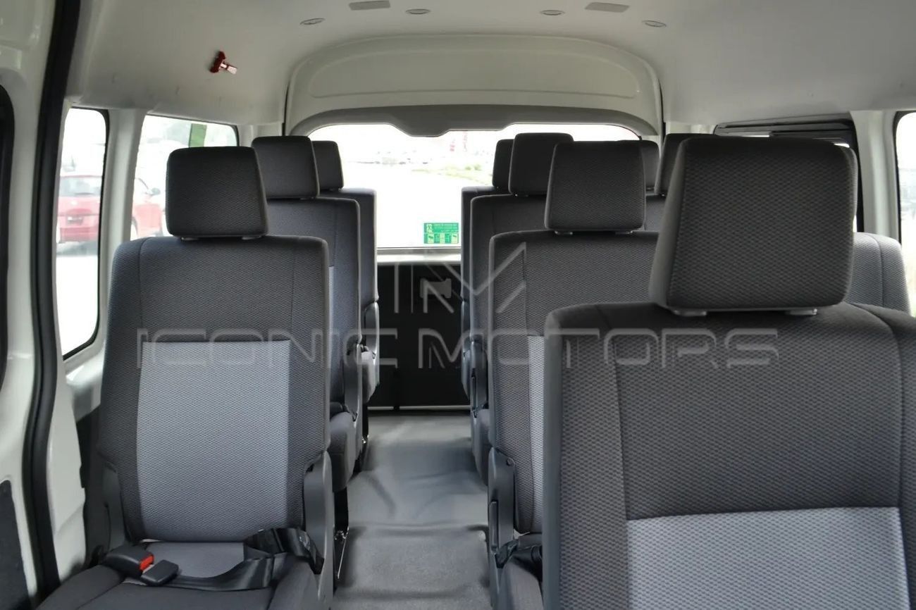 Toyota Hiace 2025 TOYOTA HIACE 3.5 L PETROL A/T 13 SEATER PASSENGER , HIGH ROOF