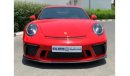 Porsche 911 GT3 **2018** GCC Spec / With Remaining Warranty & Service