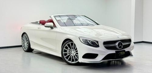 Mercedes Benz S550 STD 2017 Mercedes-Benz S550 Cabriolet, Excellent Condition, Japanese Specs