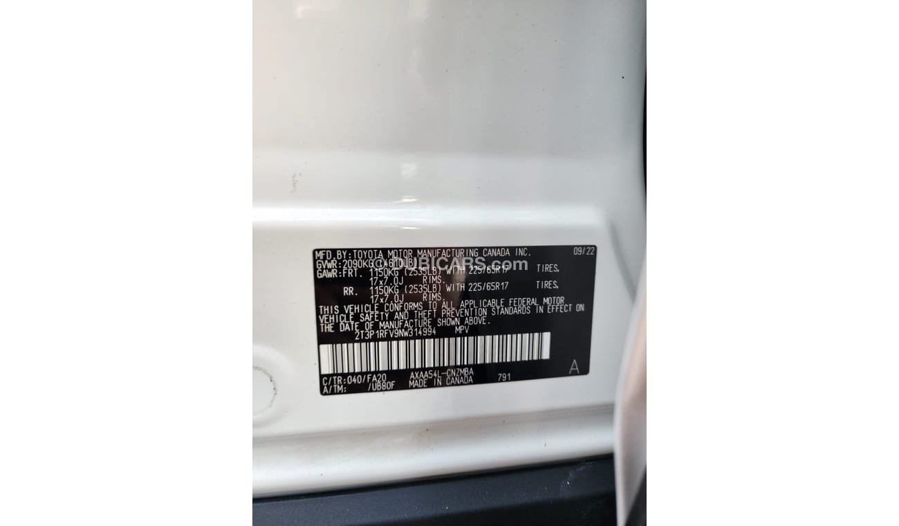 تويوتا راف ٤ TOYOTA RAV4 XLE FULL OPTIONS 4X4