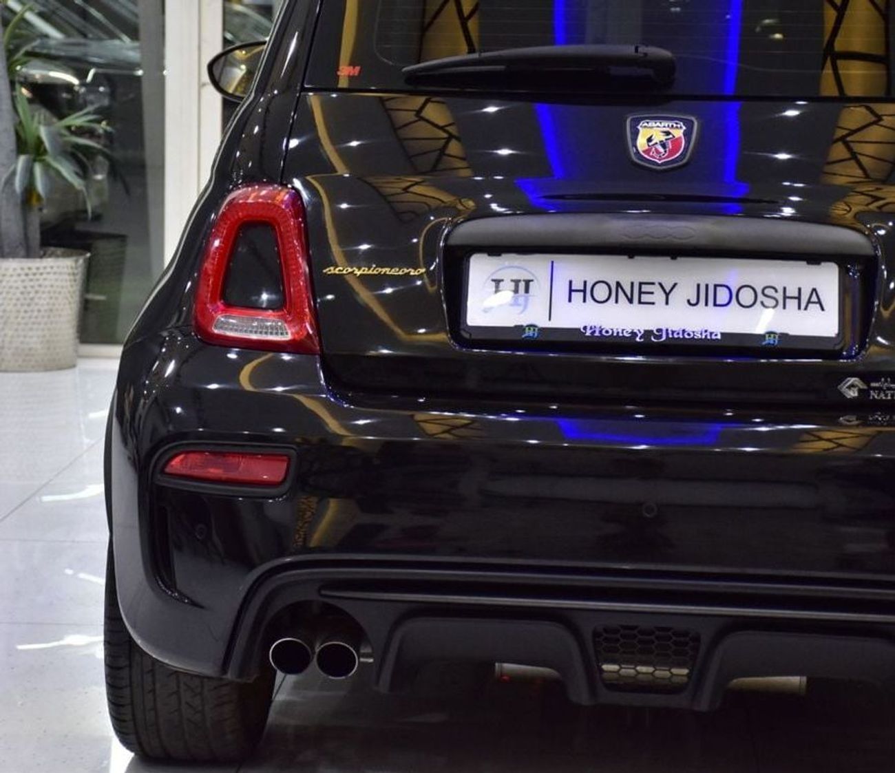 Abarth 595 EXCELLENT DEAL for our Abarth 595 Scorpioneoro ( 2022 Model ) in Black Color GCC Specs