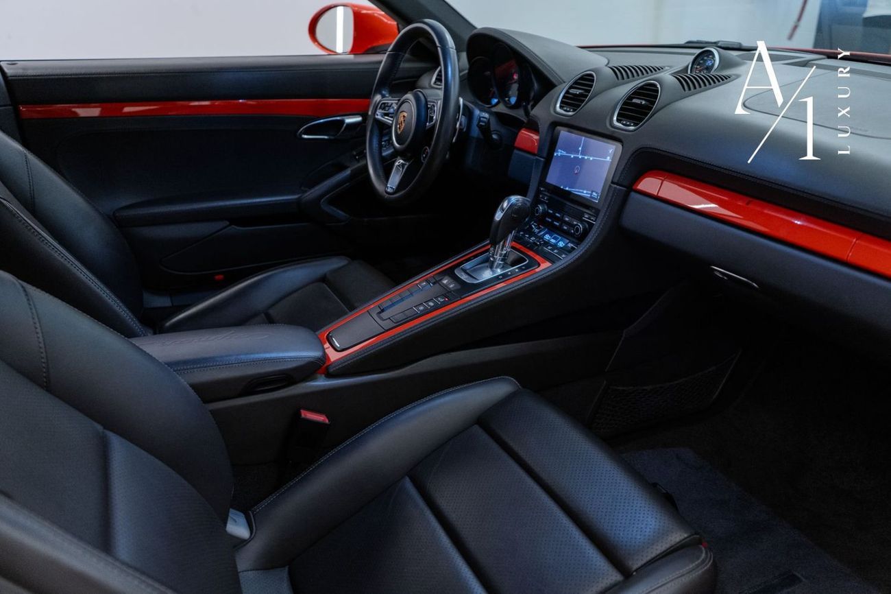 Porsche 718 Cayman S 2.5L A/T 2018 Porsche 718 Cayman S, 2026 Porsche Warranty, Sport Chrono Package, Exclusive Manufak