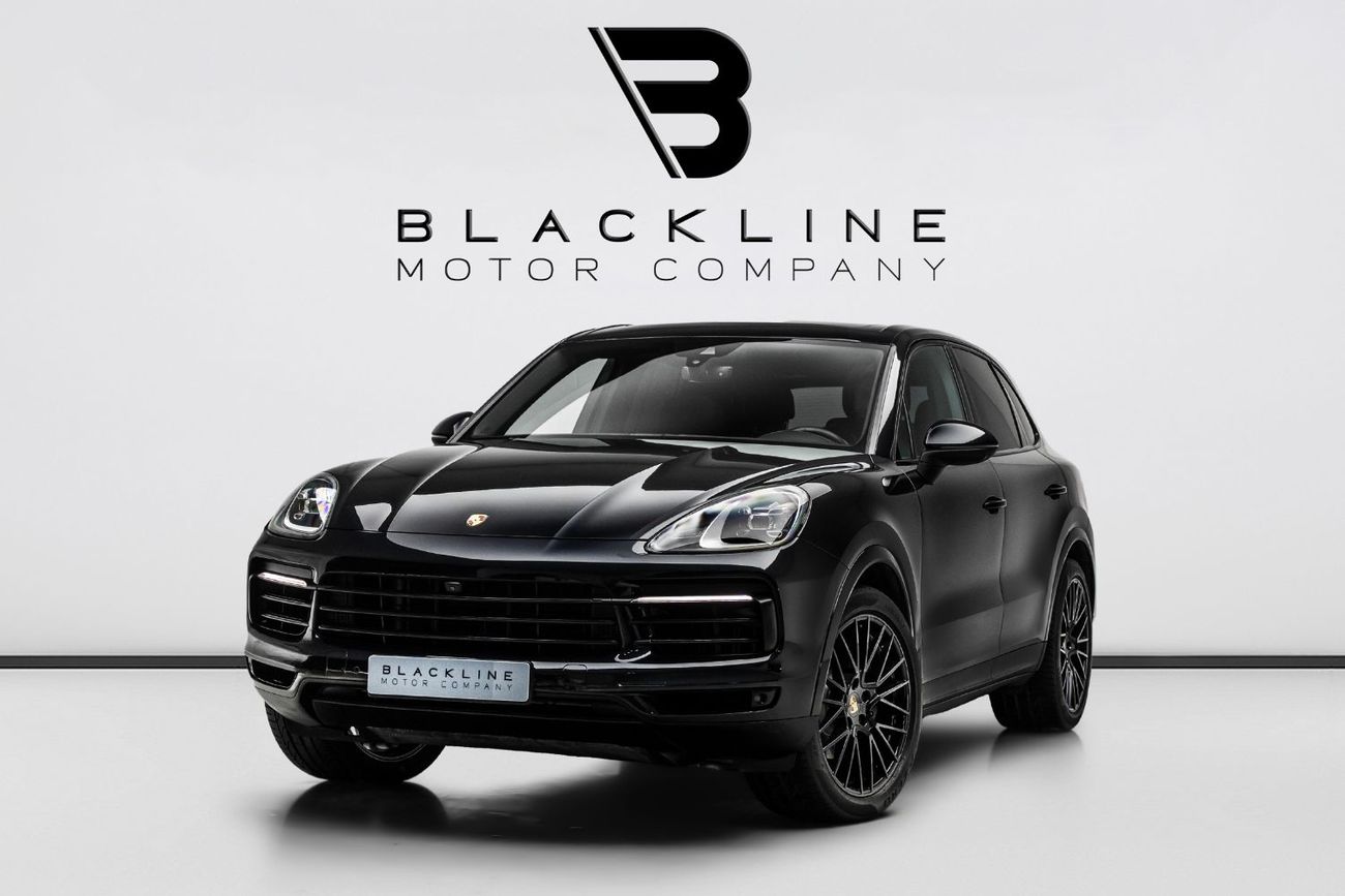 Porsche Cayenne Std 3.0L (340 HP) 2019 Porsche Cayenne SUV, Blackline Warranty, Full Service History, GCC