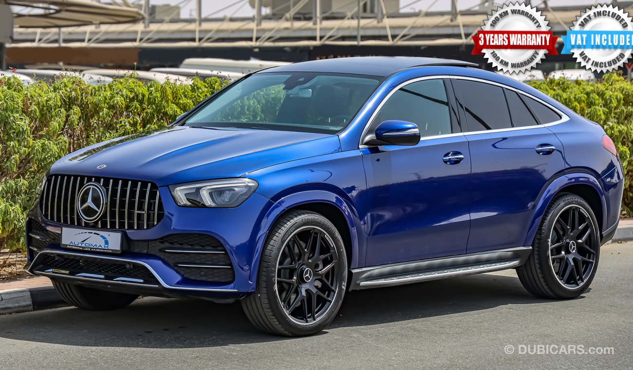 مرسيدس بنز GLE 450 AMG 4MATIC , كوب , خليجية 2021 , 0 كم , مع ضمان 3 سنوات أو 100 ألف كم