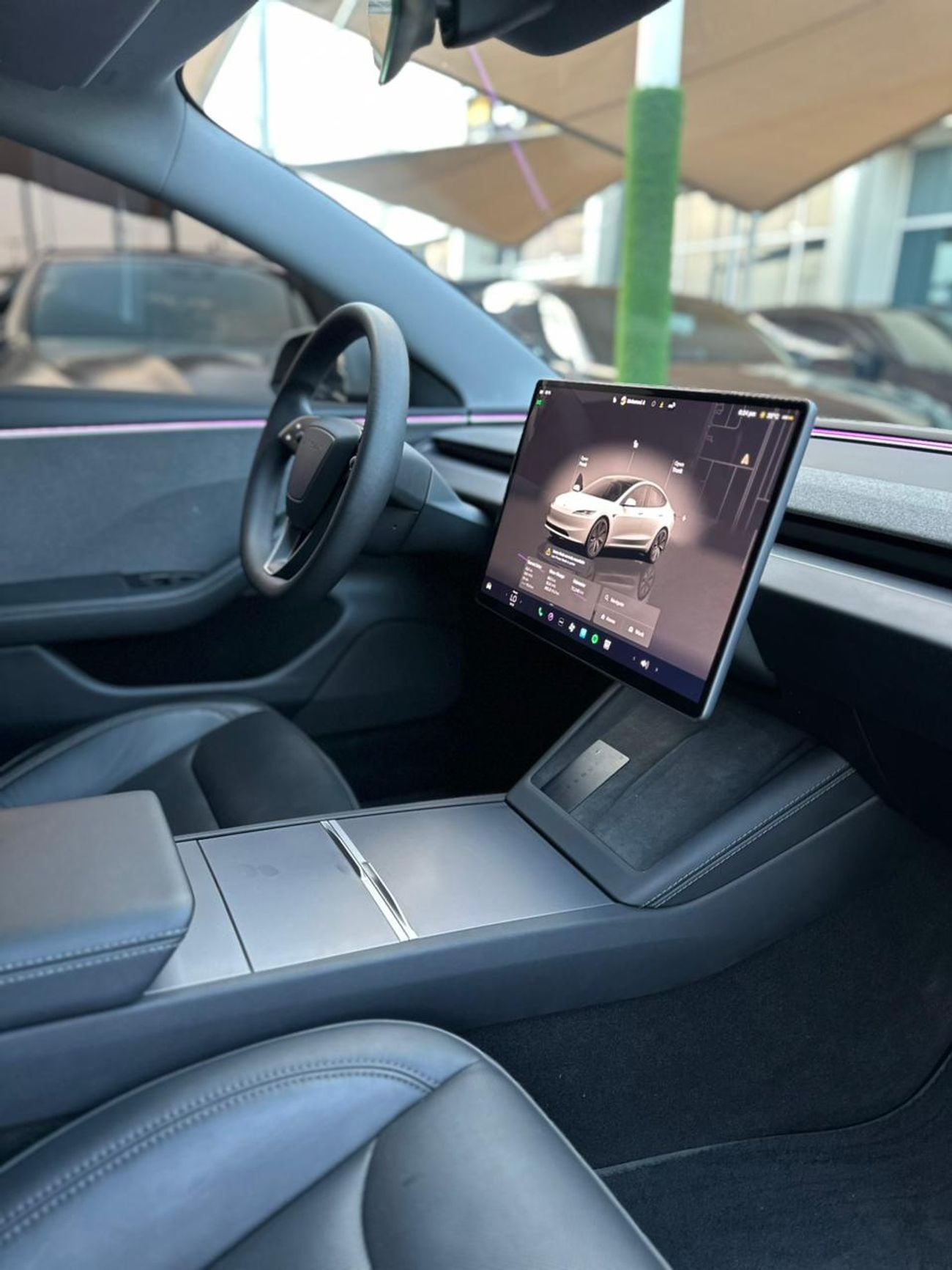 Tesla Model 3 TESLA MODEL  3STANDER 2024 GCC FULL OPTION ORIGINAL PAINT UNDER WARRANTY