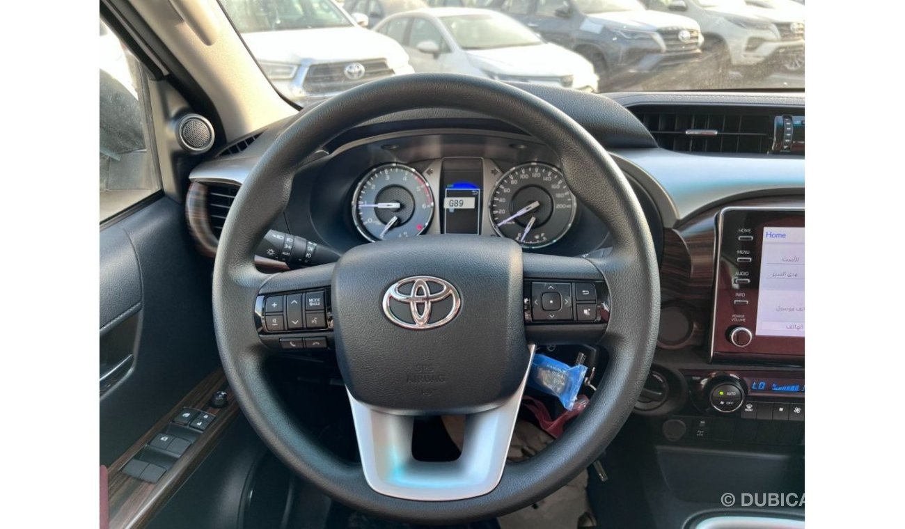 تويوتا هيلوكس TOYOTA HILUX 2.4L FULL OPTION M/T DIESEL WITH DIFFLOCK 2022