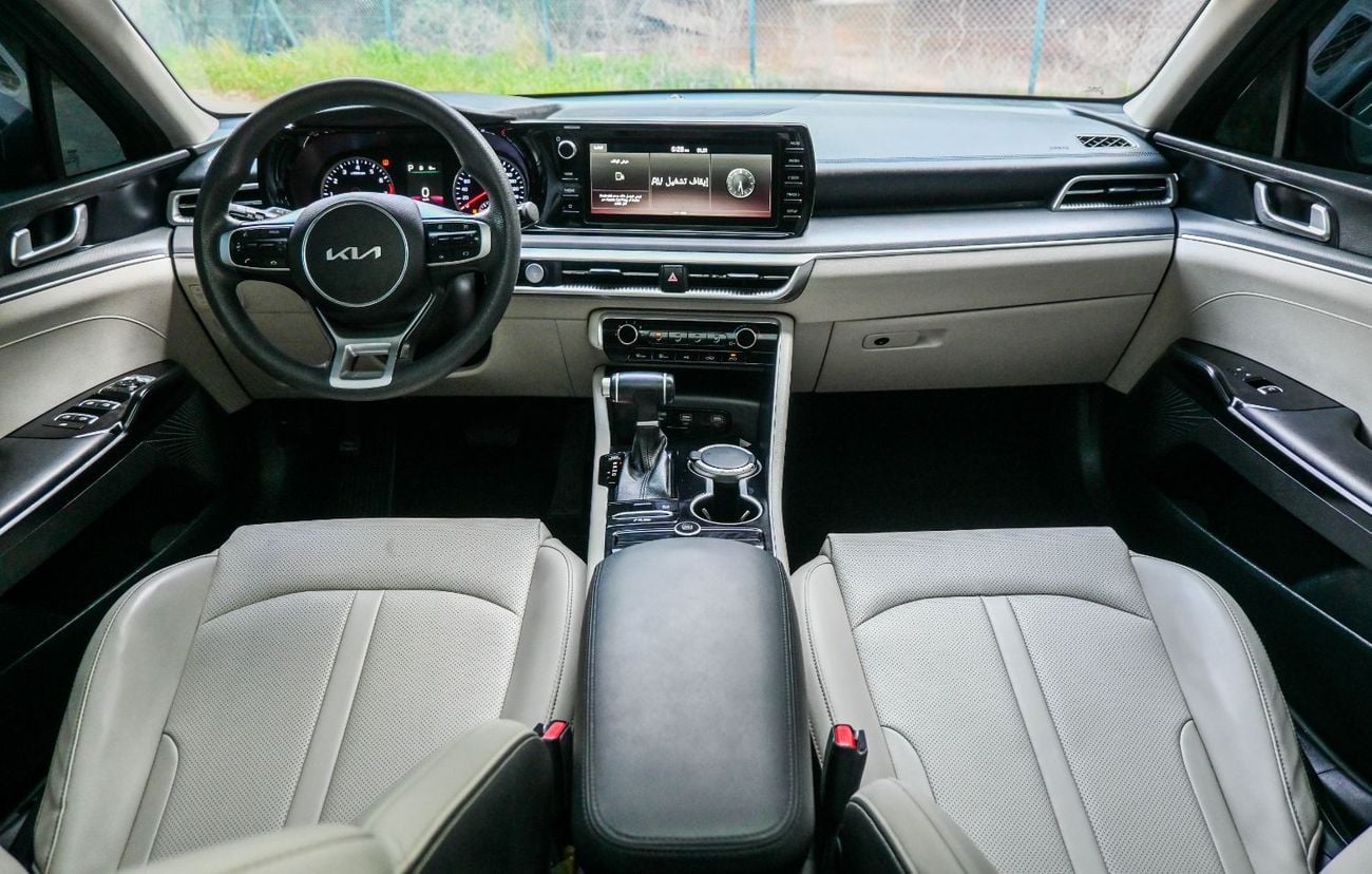 Kia K5 2.5L GDI EX Kia K5 2.5L, 2022 GCC, Full Option, Accident-Free Excellent Condition 1418 AED Monthly