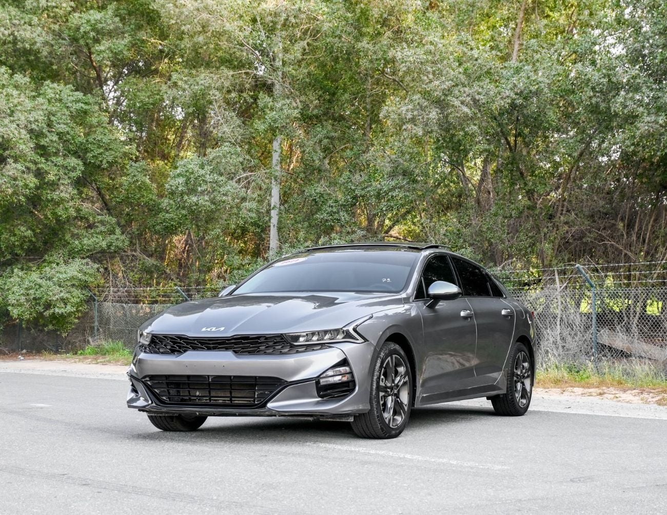 Kia K5 2.5L GDI EX Kia K5 2.5L, 2022 GCC, Full Option, Accident-Free Excellent Condition 1418 AED Monthly