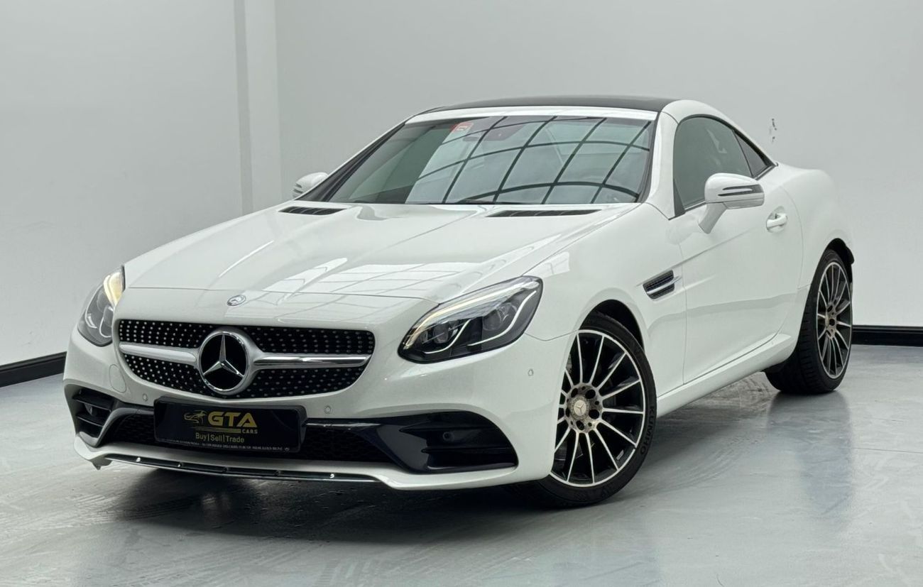 Mercedes-Benz SLC 200 Std 2.0L 2017 Mercedes-Benz SLC 200 Roadster, Full Service History, GCC