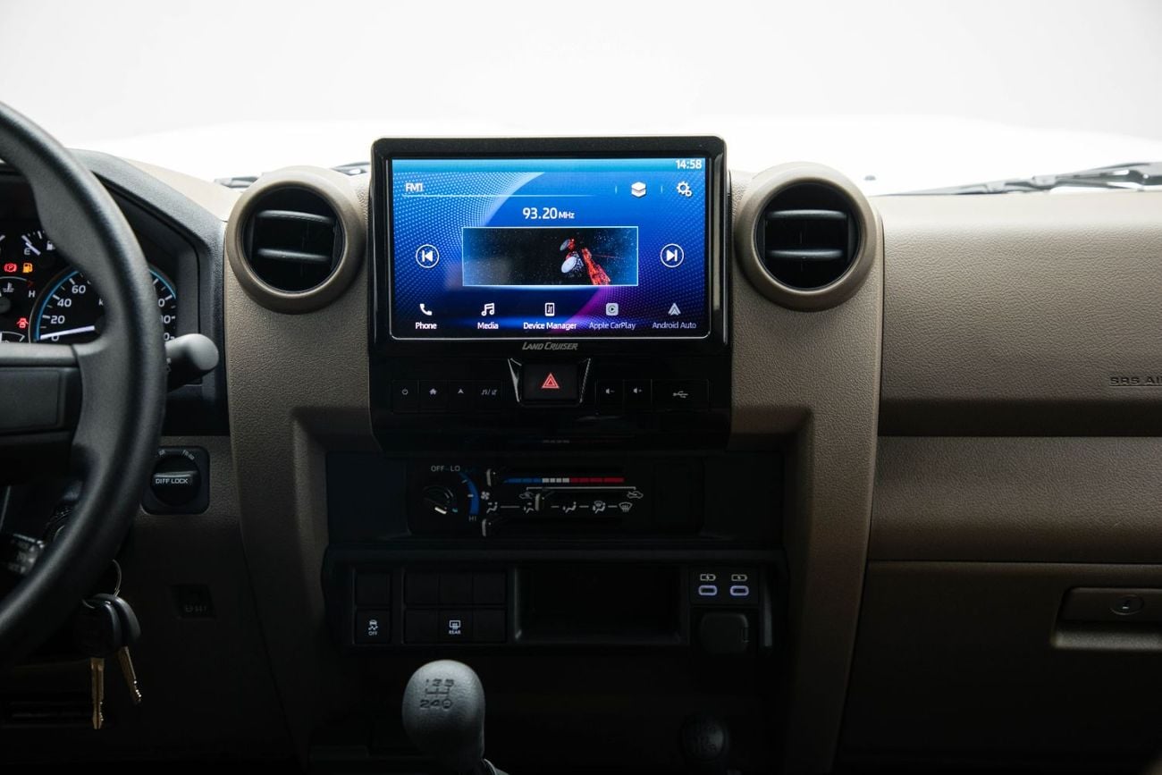 Toyota Land Cruiser 70 LC76 LX Hardtop 2.8L - White Inside Saddle Tan | Export Only