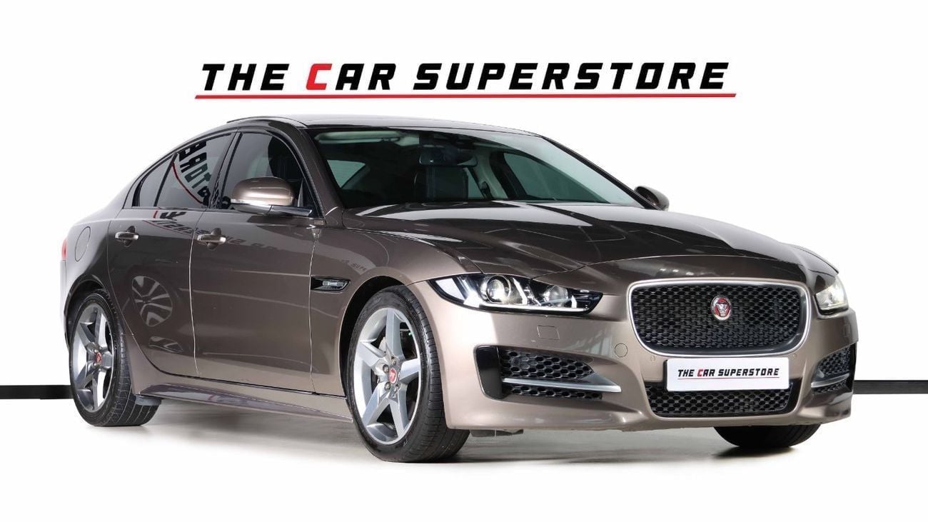 Jaguar XE 2016-JAGUAR XE 25T R SPORT-GCC-IMMACULATE CAR