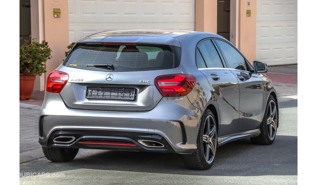 مرسيدس بنز A 250 (AVAIL RAMADAN OFFER) A-Class GCC under Agency Warranty with Zero Down-Payment.