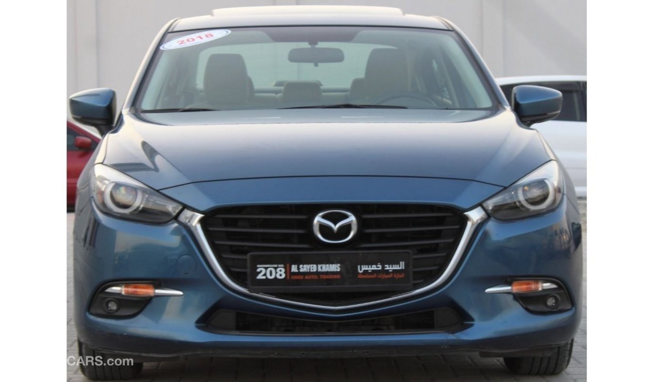 Mazda 3 SE SE SE 2018 Mazda 3 full option  (BN), 4dr Sedan, 1.6L 4cyl Petrol, Automatic, Front Wheel Drive