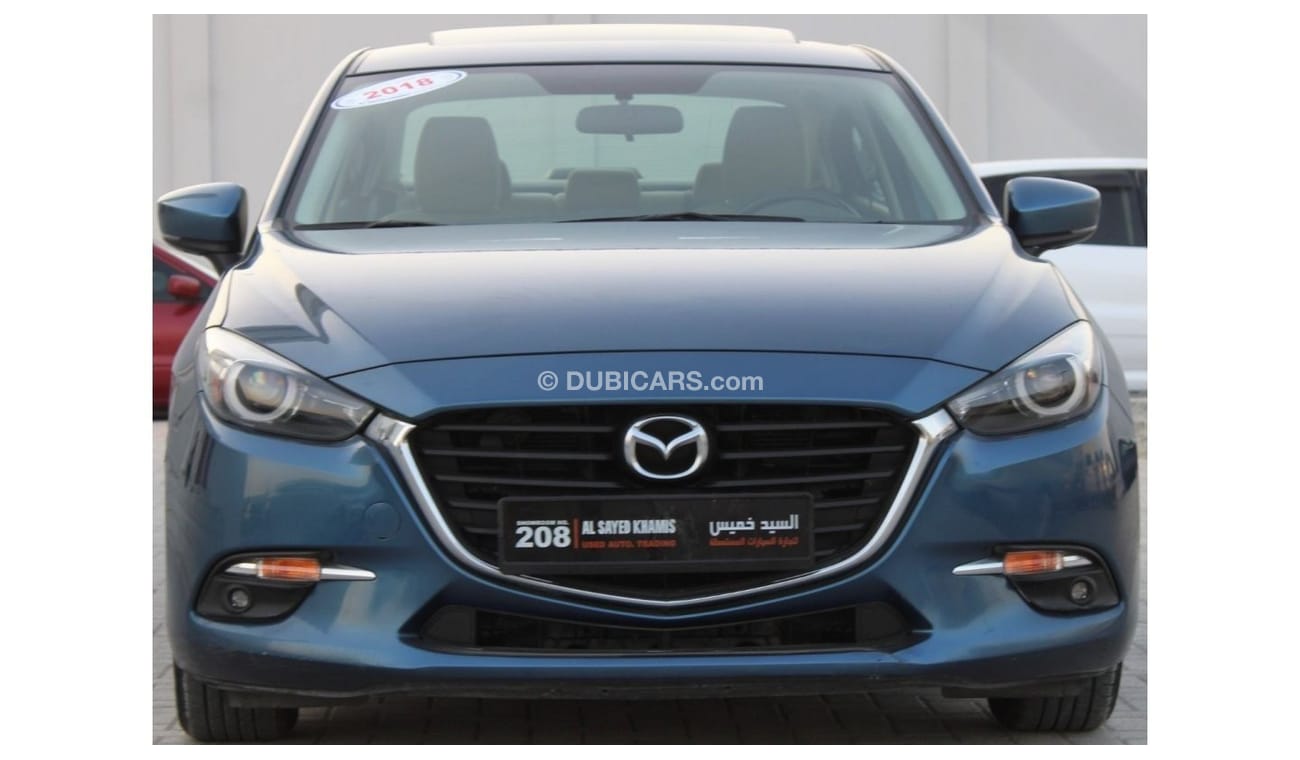 مازدا 3 SE SE SE مازدا 3 موديل 2018 فل اوبشن خليجي بحالة جيدة بدون حوادث