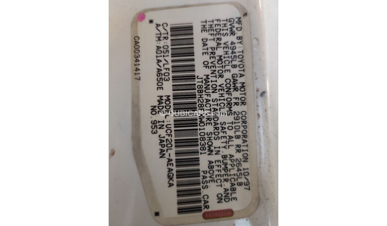 لكزس LS 400 1998 model American specs car very good condition low mileage