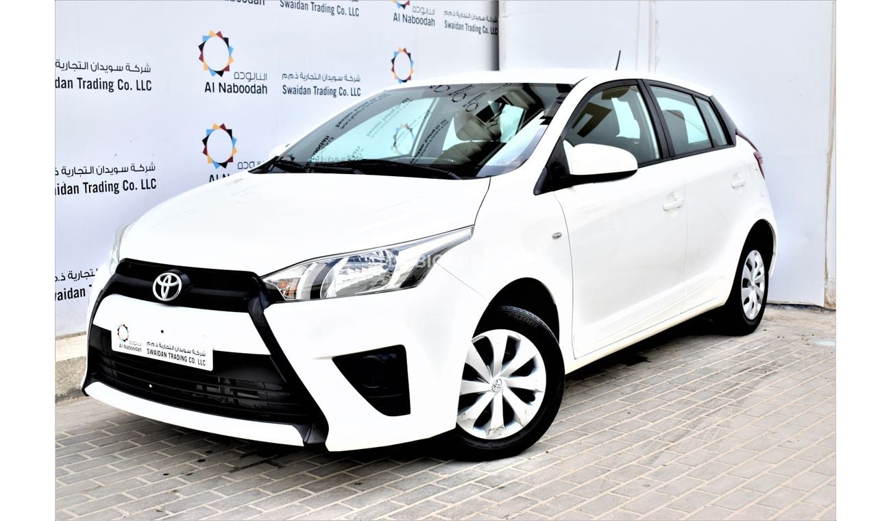 Toyota Yaris 1.3L SE HATCHBACK 2017 GCC DEALER WARRANTY