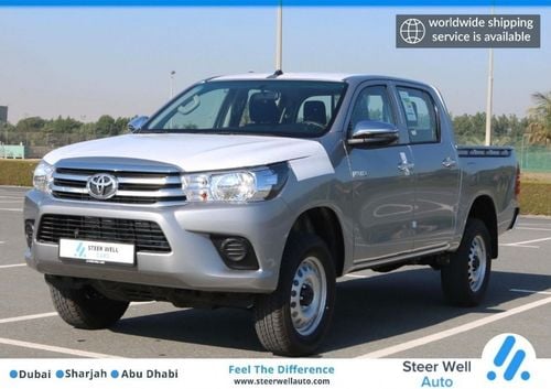 تويوتا هيلوكس 2022 | HILUX 4X4 DLX -G - DSL A/T - 2.4 - MY22 - DOUBLE CABIN WITH GCC SPECS - EXPORT ONLY