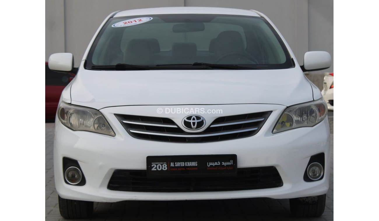 Toyota Corolla XLI Toyota Corolla 2012 in excellent condition, without accidents