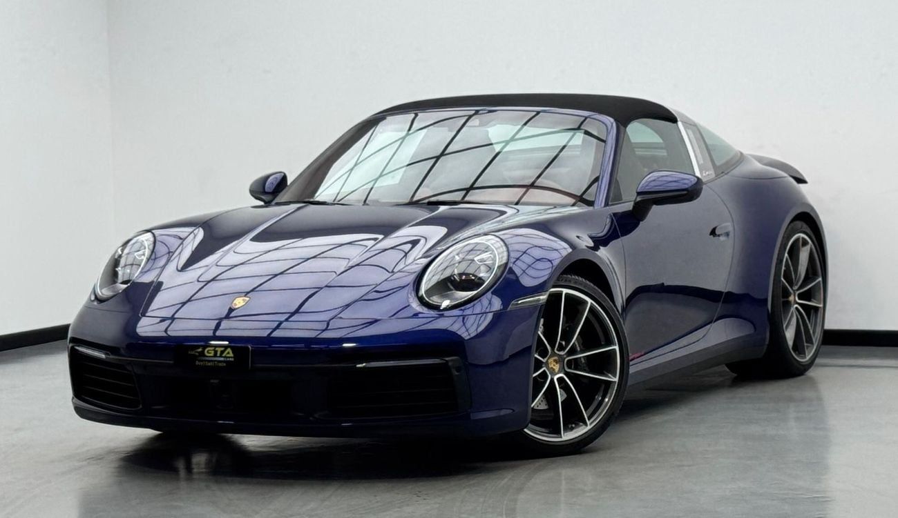 Porsche 911 Targa 4 3.0L (380 HP) 2022 Porsche 911 Targa 4, 2025 Porsche Warranty, Full Porsche Service History,