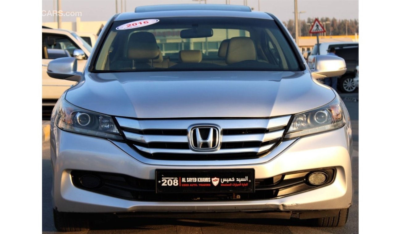 Honda Accord Honda Accord 2016 GCC in excellent condition, without paint, without accidents