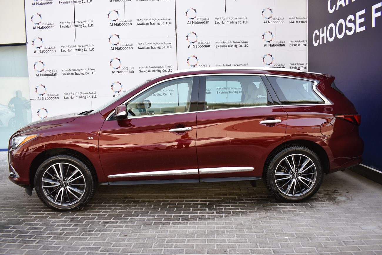 Infiniti QX60 AED 1919 PM | 3.5L LUXURY V6 AWD GCC WITH DEALER WARRANTY