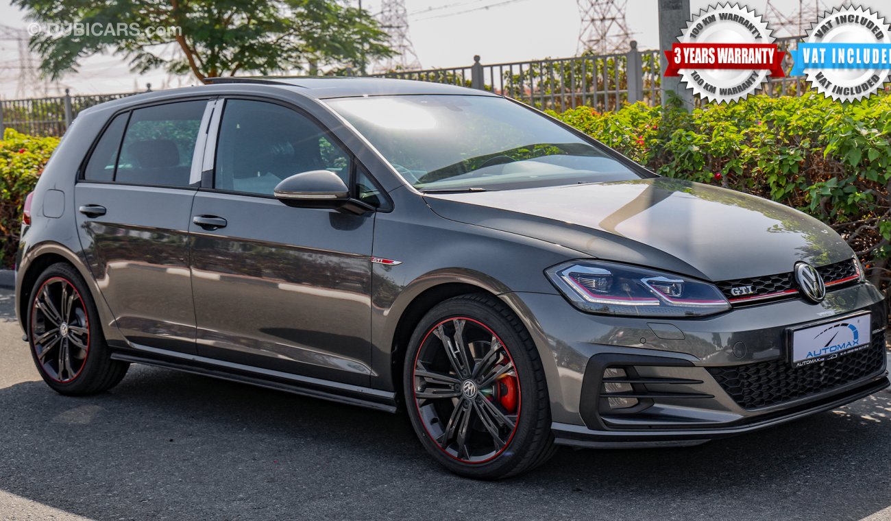 فولكس واجن جولف GTI GCC 0KM 2018, W/3 Years or 100,000km Warranty