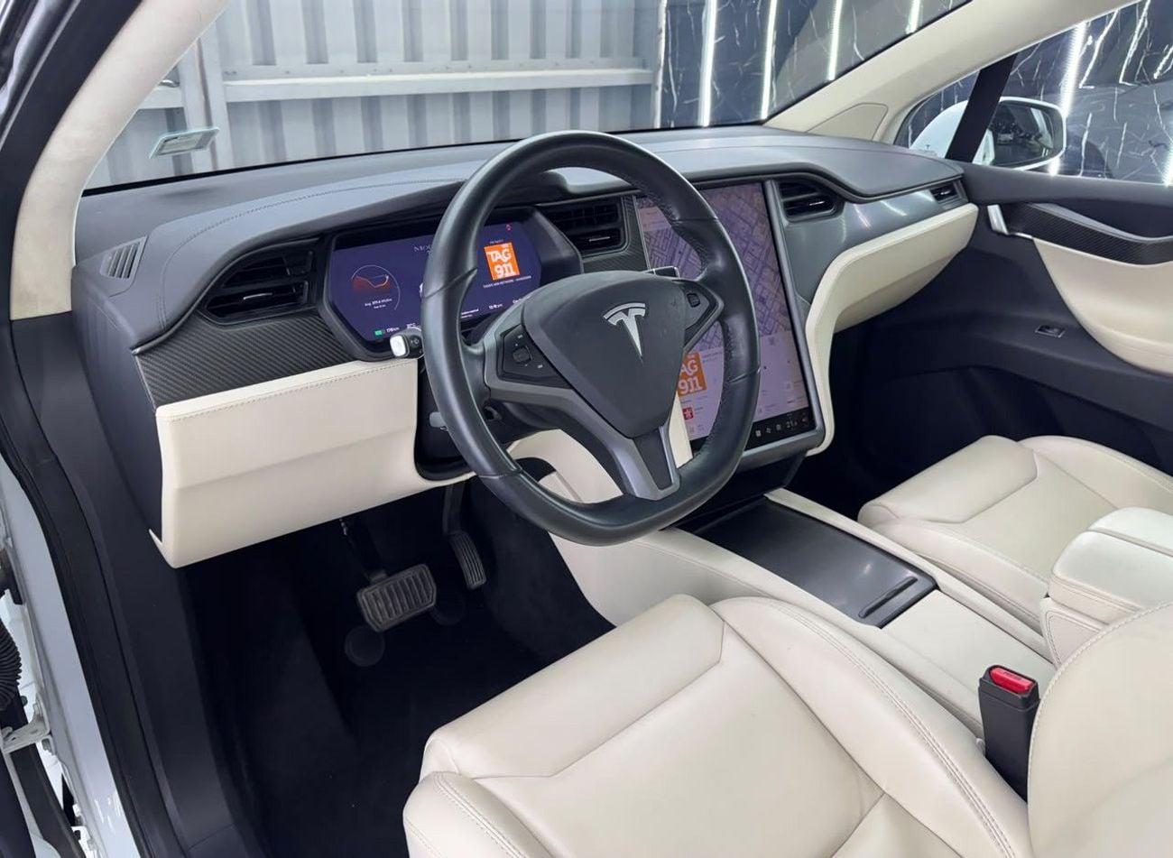 تسلا موديل اكس 75D 2018 Tesla model X | 75 D | Low mileage | Original Paint | GCC