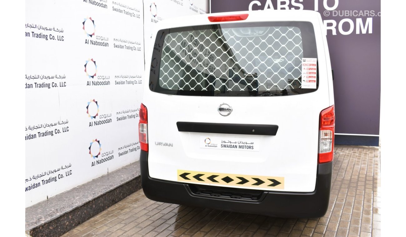 Nissan Urvan AED 959 PM | NV350 2.5L MT GCC DEALER WARRANTY