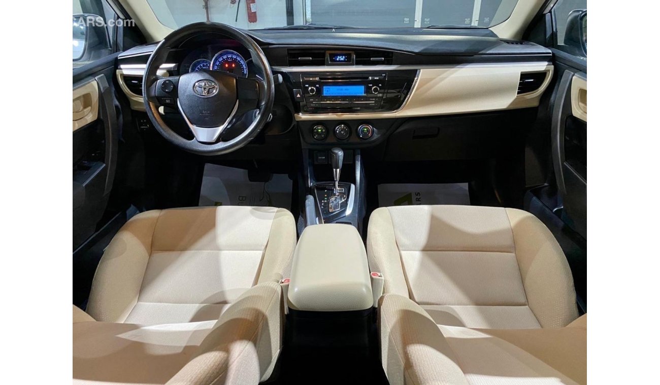تويوتا كورولا 2015 Toyota Corolla 1.6L, Warranty, Service History, GCC, Low Kms