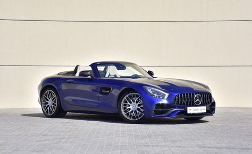 مرسيدس بنز AMG GT EXCELLENT DEAL for our Mercedes Benz AMG GT ( 2018 Model ) in Blue Color GCC Specs
