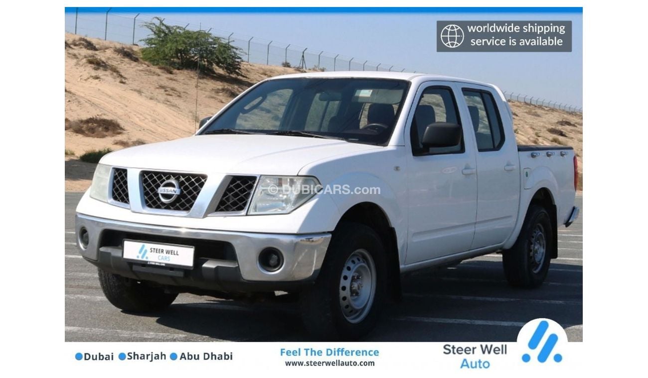 Nissan Navara Std 2015 | NISSAN NAVARA SE | 4X4 DSL | DOUBLE CABIN | WITH GCC SPECS AND EXCELLENT CONDITION