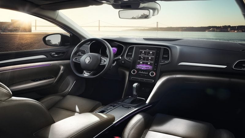 Renault Megane interior - Cockpit