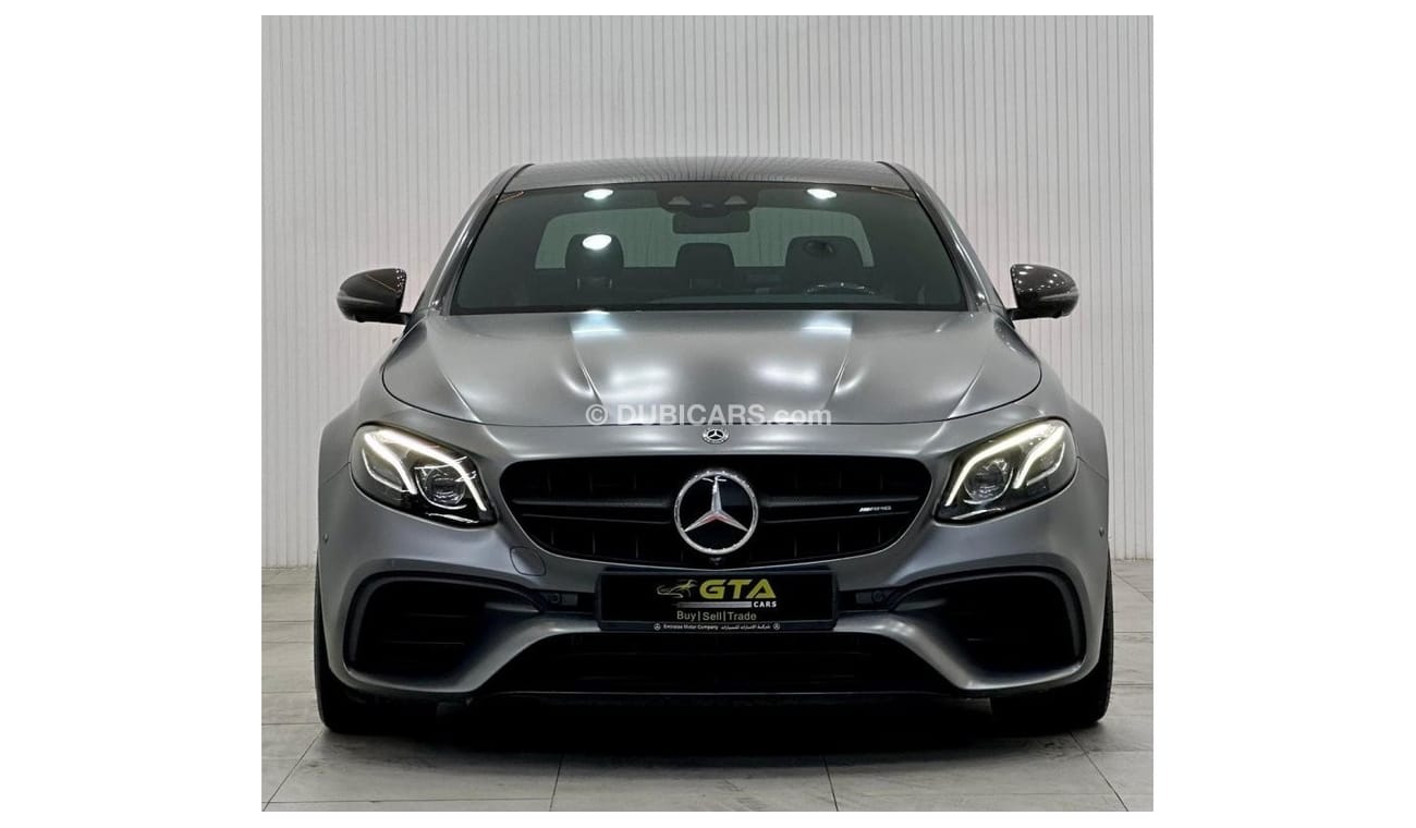Mercedes-Benz E 63 AMG 2020 Mercedes E63s AMG 4MATIC+, 2025 Mercedes Warranty, 2024 Mercedes Service Contract, Low Kms, GCC