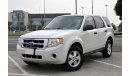 Ford Escape 4WD Mid Range in Perfect Condition